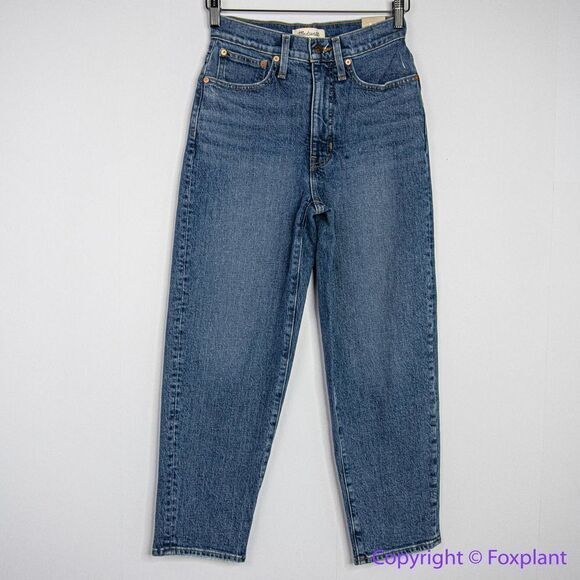 NEW Madewell Balloon Jeans in Ellisboro Wash, 24 - Picture 2 of 15